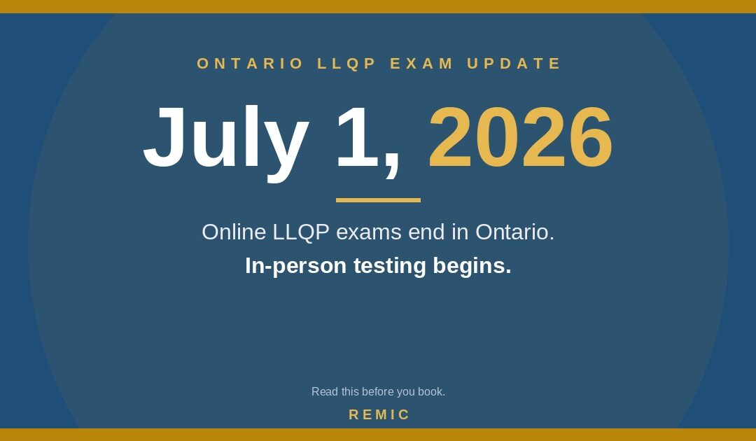Before You Book Your Ontario LLQP Exam, Read This – 2026