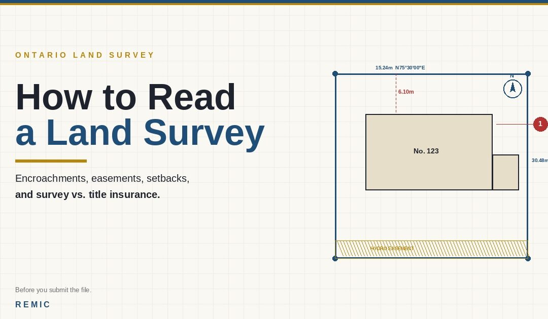 Ontario Land Surveys Explained 2026