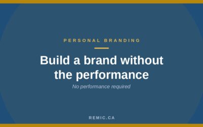 Personal Branding for Mortgage Pros: No Performance Required