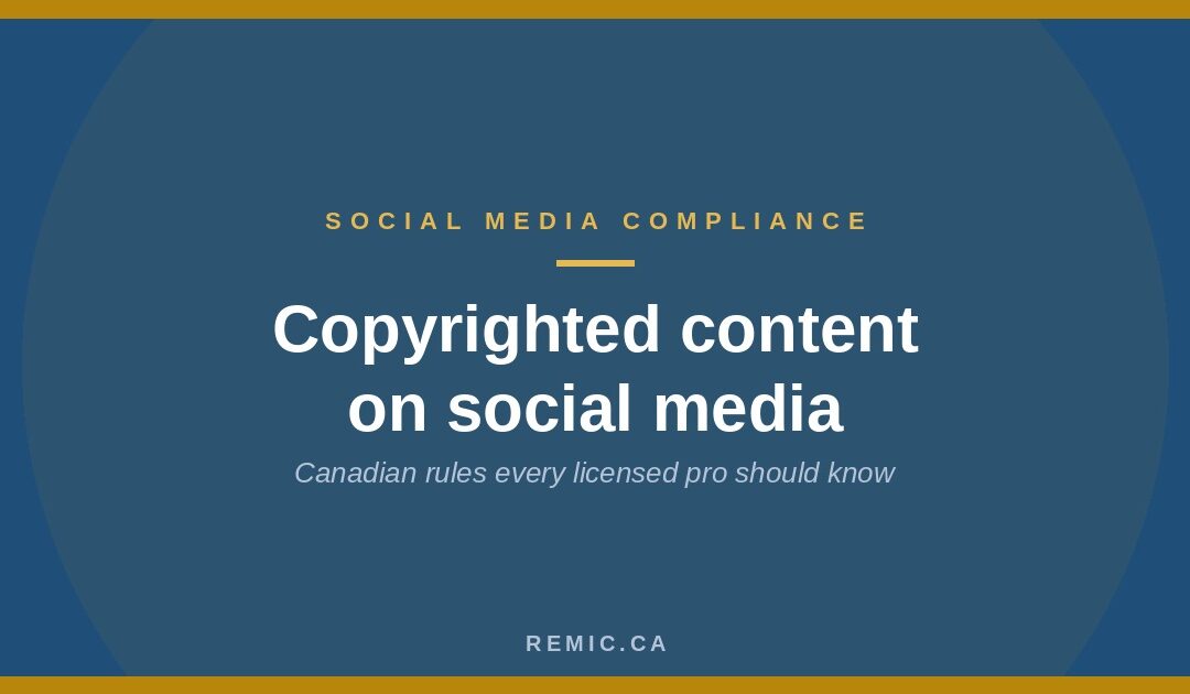 Copyrighted Content on Social Media: Know the Rules