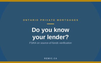 Verifying a Private Lender’s Funds: FSRA’s Newest Supervision Message for Ontario Brokers