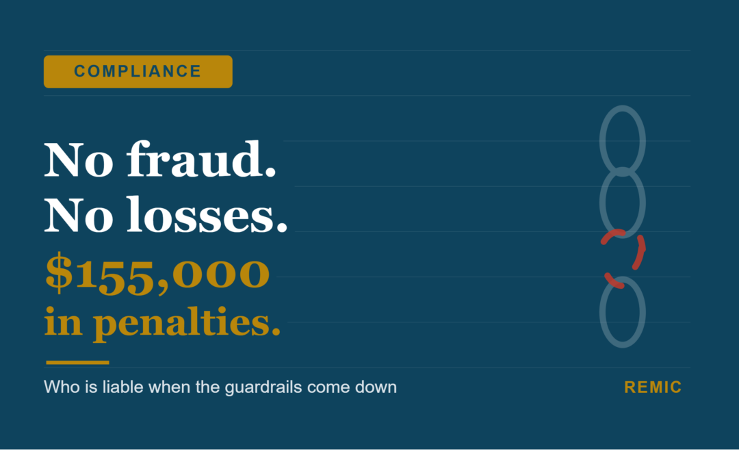 No Fraud. No Losses. $155,000 in Penalties.